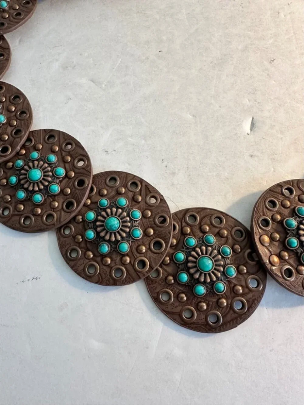Nocona concho belt